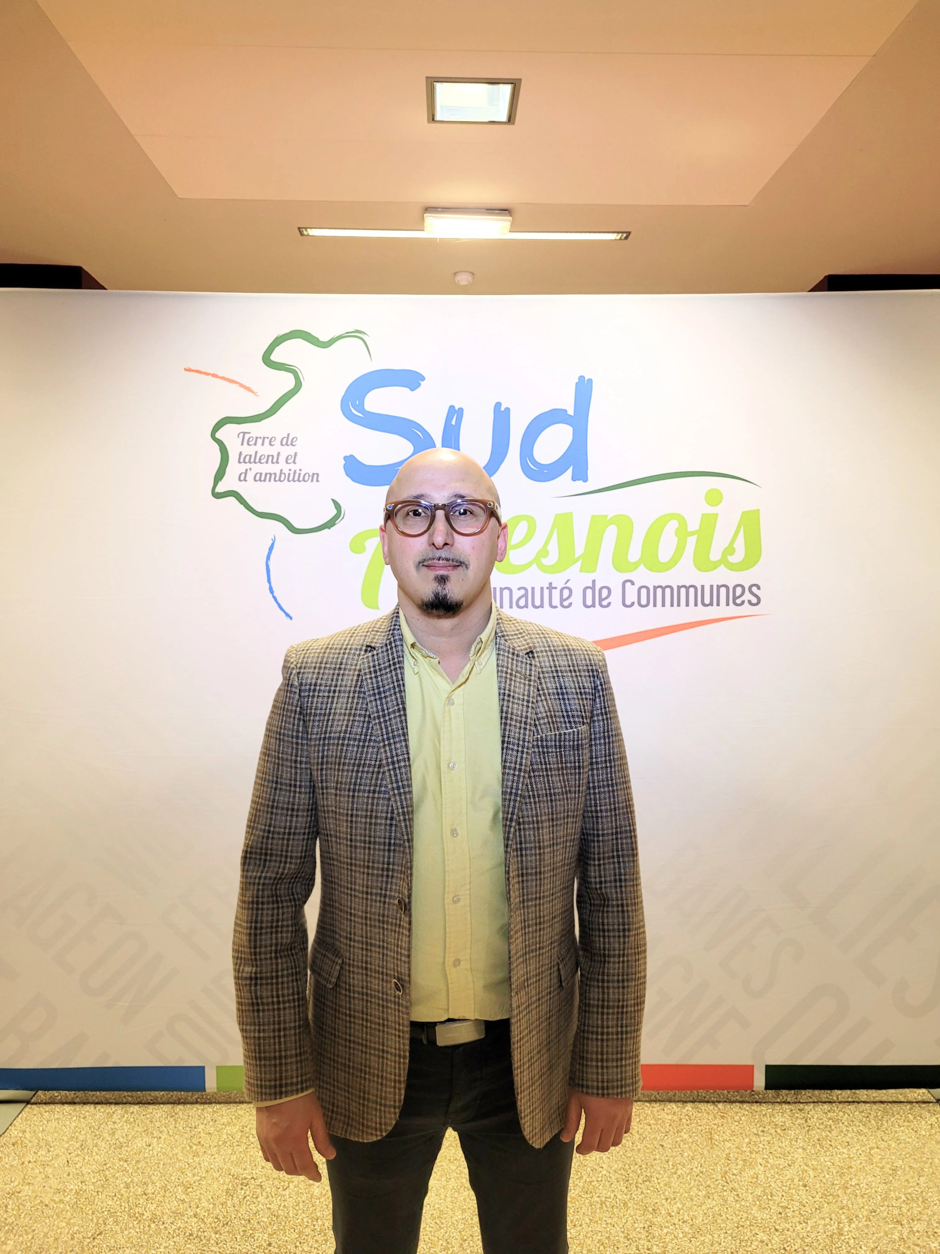 Portrait de Ali LAMRANI, membre titulaire du Conseil Communautaire