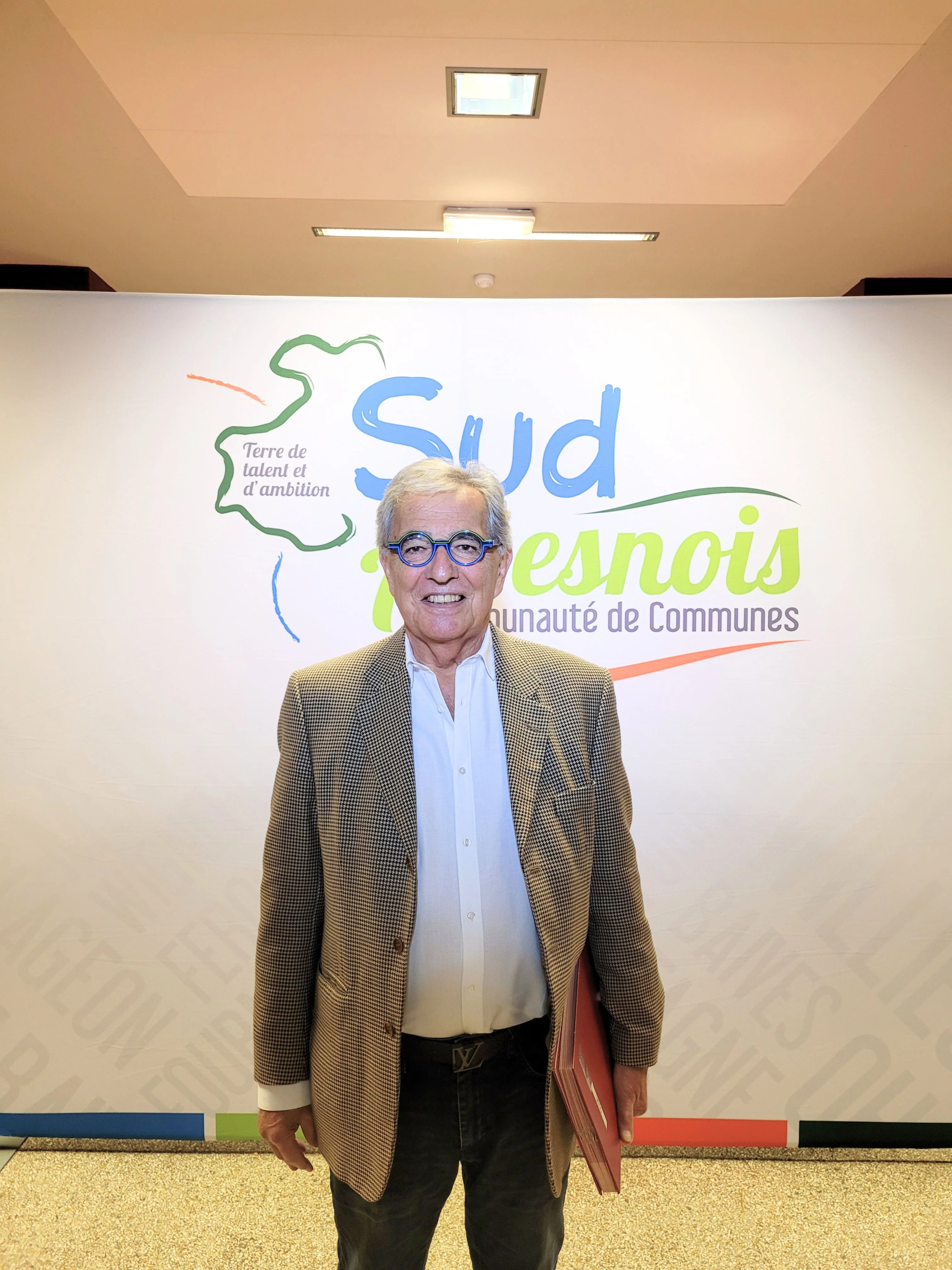 Portrait de Jean-Pierre WILHELM, membre titulaire du Conseil Communautaire