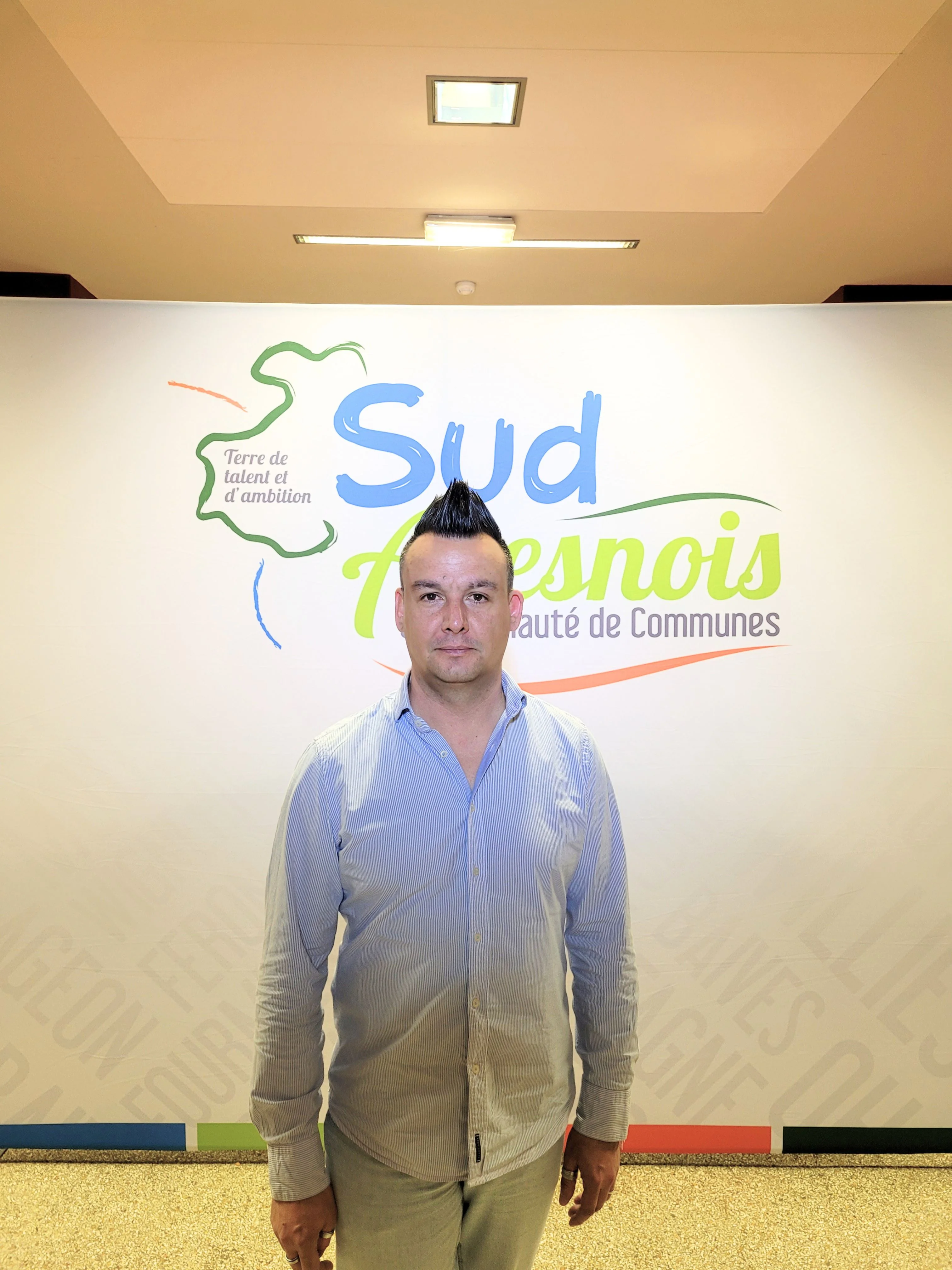 Portrait de Julien CATELAIN, membre suppléant du Conseil Communautaire