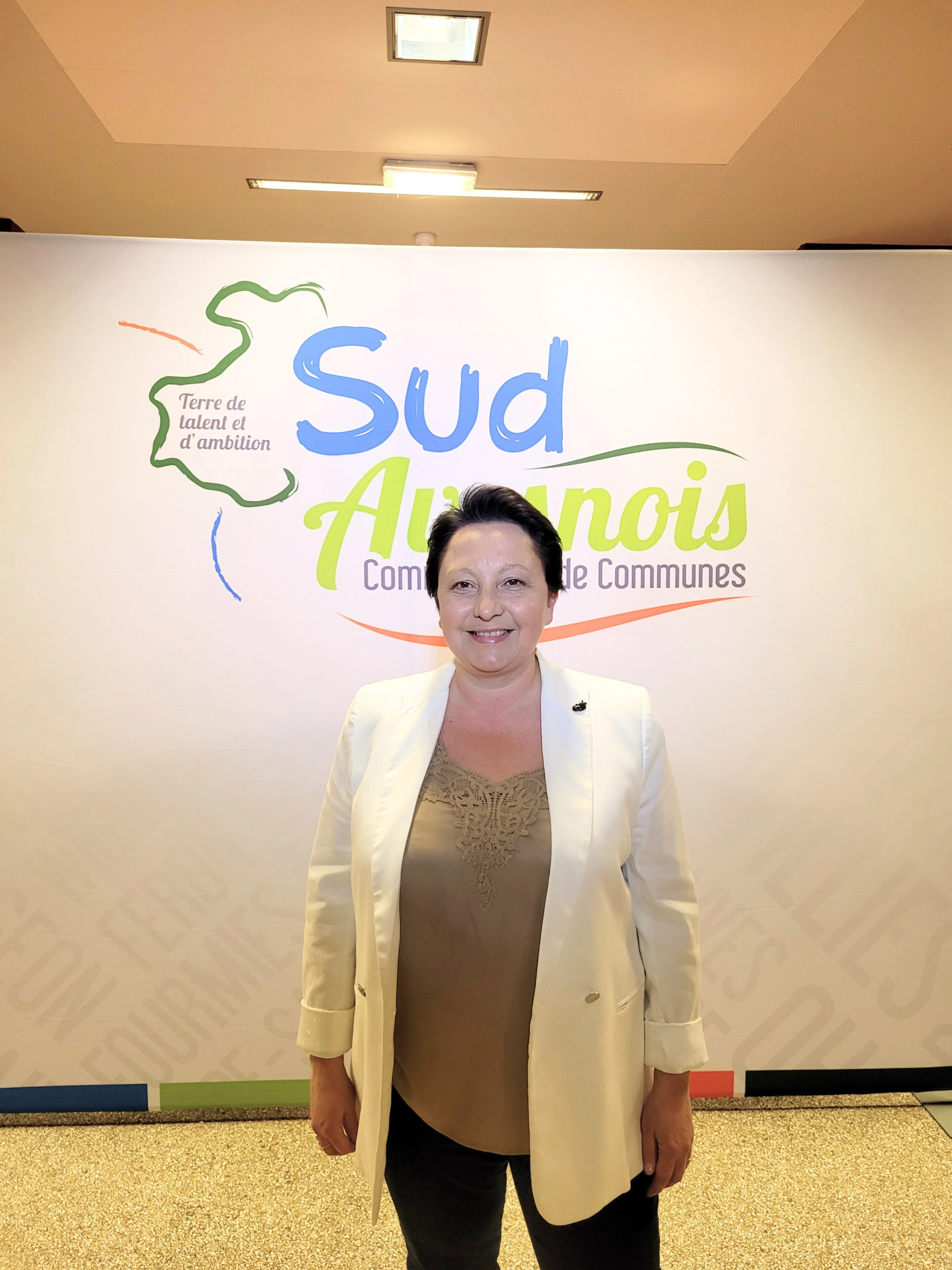 Portrait de Sandrine KOLANO, membre titulaire du Conseil Communautaire