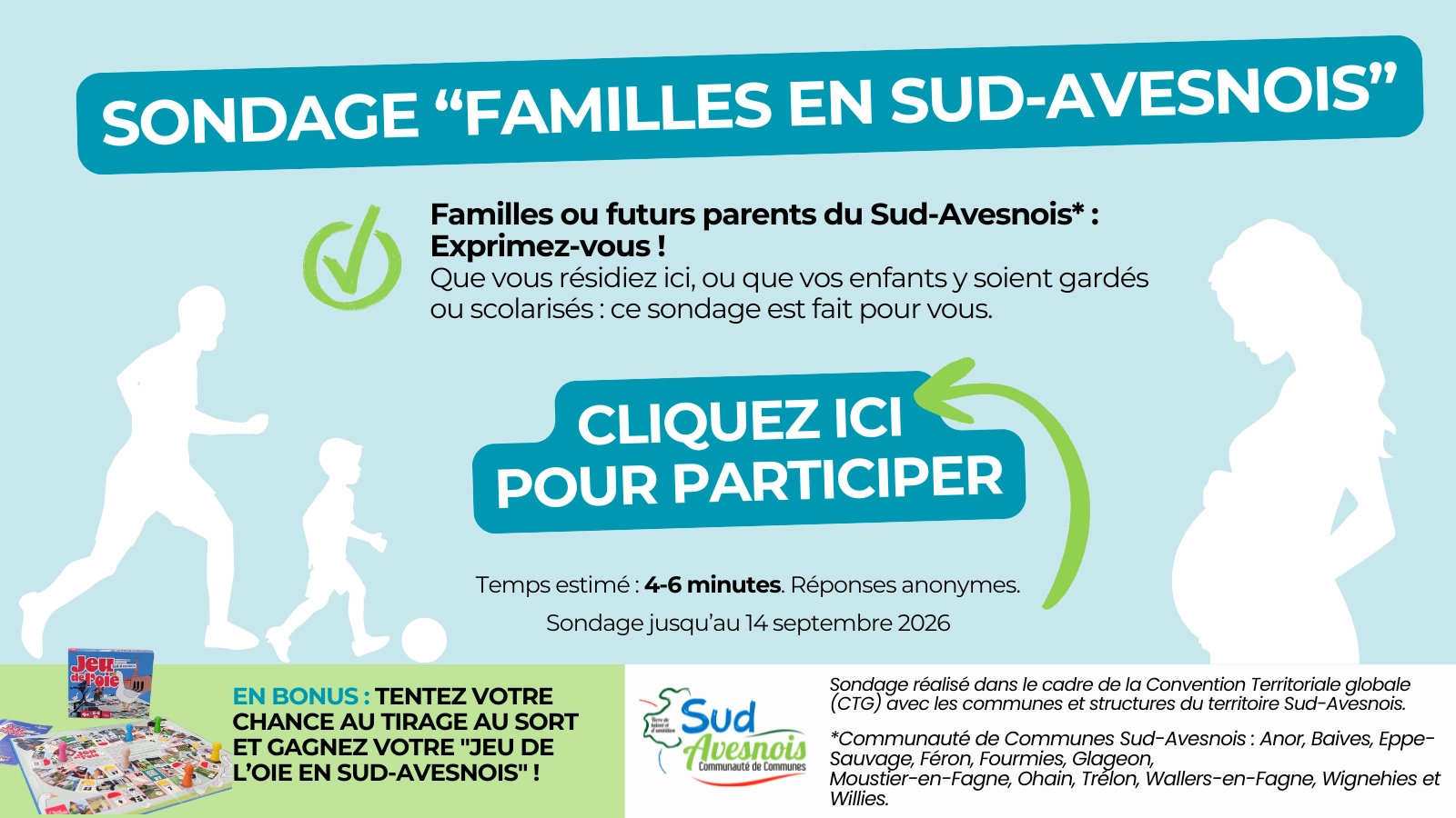 Jeu de l'oie Sud-Avesnois — Accéder au formulaire de participation